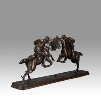 "Polo Players" by Isidore Bonheur - Circa 1880