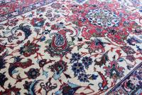 Antique Isfahan rug