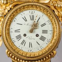 Sèvres Porcelain Mounted Cartel Clock