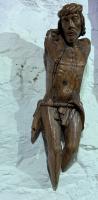 A Beautiful Late 15th Century Oak Christ Figure. Circa 1480