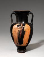 Greek Attic Red-Figure Nolan Amphora, 470-460 BC