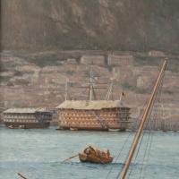 The Challenger Arrives off Kowloon Hong Kong, by Rodney Charman