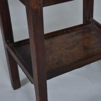 Late 18th century Oak Two Tier Table