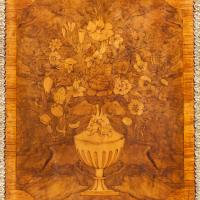 A Floral Marquetry and Ormolu Mounted Credenza