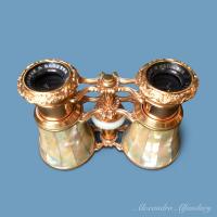 A Spectacular Pair of French Opera Glasses, circa 1880-1890