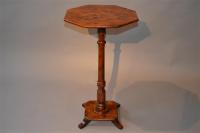 A William IV Yew Wood Kettle Stand