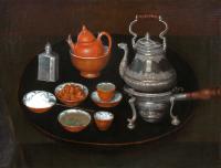 ANDRE BOUYS Still life of chocolate service