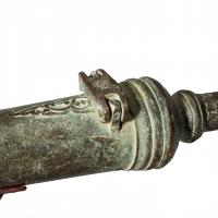 Late 18th century Lantaka bronze cannon barrel