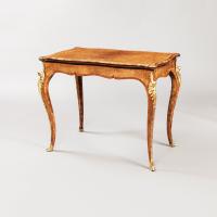 Walnut Card Tables in the Louis XV Manner