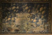 A large 17th century verdure tapestry