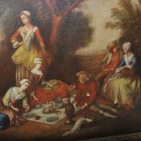 18th century French Oil on Canvas – Fete Champetre