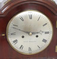   Fine Georgian III period mahogany bracket-clock