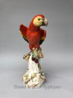 Meissen porcelain Parrot