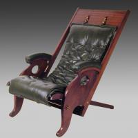 19th century Anglo-Indian campaign chair