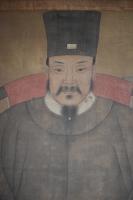 A Large Korean Ancestor Painting on silk