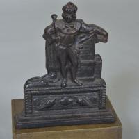 19th century Iron Figure