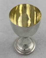 Thomas Wallis Georgian silver goblet 1808