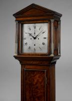Benjamin Vulliamy, London, A fine George III mahogany longcase clock
