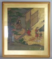 Japanese 17th century Kano school paintings