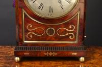 Regency Mahogany English Fusee Bracket Clock by Joseph Cross, Ross
