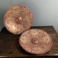 Pair of 18th Century Hispano-Moresque ware plates