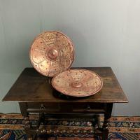 Pair of 18th Century Hispano-Moresque ware plates