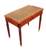 Mid 19th Century English Mahogany Victorian Writing Table 
