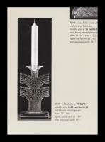 Rene Lalique Candle sticks