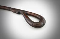 An 18th Century North European Treen Ceremonial Staff or Swagger Stick
