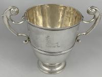 Irish Dublin silver loving cup William Bell