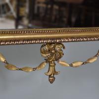 Antique Carved and Gilded Mirror