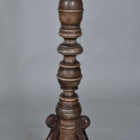 Tall Antique Altarstick Lamp