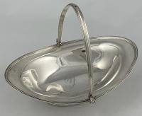 Thomas Wallis Georgian silver basket 1803