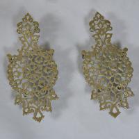 Pair of Victorian Brass Trivets