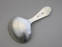 George III Provincial Silver Caddy Spoon