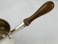 Charles Wright Georgian silver sauce brandy pan 1773