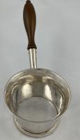 George Greenhill Jones Georgian silver brandy pan warmer 1737