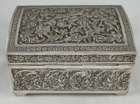 Persian silver box 