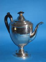 Old Sheffield Plate Silver Coffee pot, 1800-1808