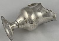 Thomas Shepherd Georgian silver cream jug 1773