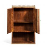 French rosewood wall cabinet by G Durand