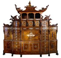An important Orientalist exhibition cabinet, 1860