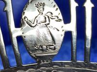 Burrage Davenport silver basket 1780