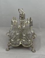Samuel Wood Georgian silver Warwick cruet 1750/1