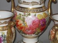Garniture SPODE Vases, circa 1815