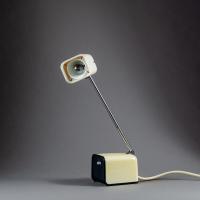Two 1970s Microlite Collapsible Desk Lamps