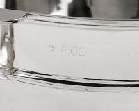 Early 20th century silver punch bowl