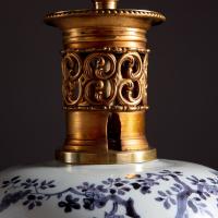 A Rare 17th Century Delft Vase as a Lamp
