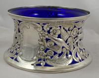 Williams Brothers Irish silver dish ring 1908