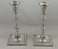 Silver candlesticks Bradbury 1907
